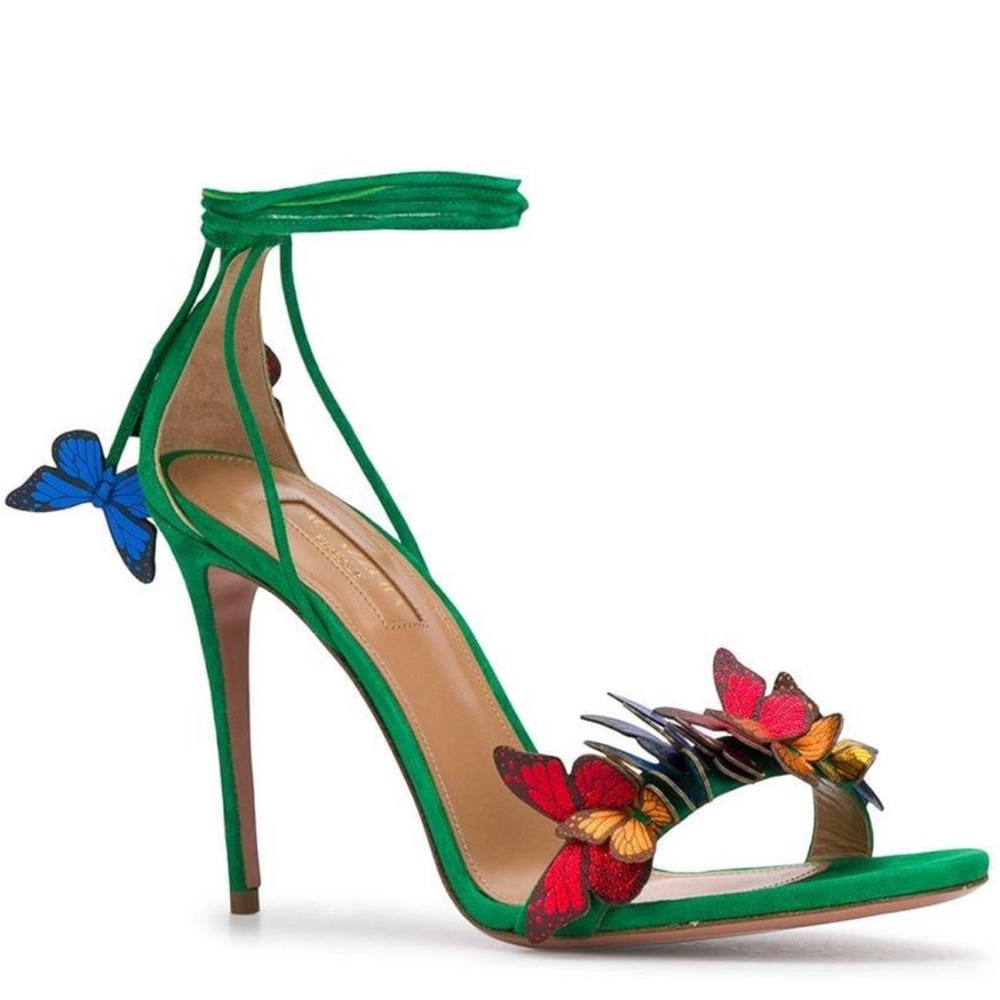 Aquazzura
Papillon 105mm sandals